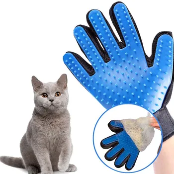 Cat Grooming Rokavice Za Mačke TPR Lase Odstranjevalec Deshedding Rokavice Za Psa Živalske Dlake, Ščetka za Čiščenje, Masaža Hišne Mačke Glavnik Rokavice 1173