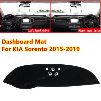 Za KIA Sorento UM-2019 Prime R Anti-slip Avto nadzorna plošča Pokrov Mat Sonce Odtenek Tipke za instrumentne Plošče in Preproge Dodatki 3190